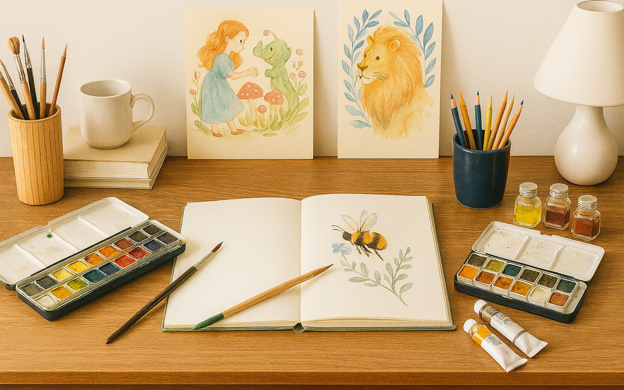 Illustrat, Picture, Art